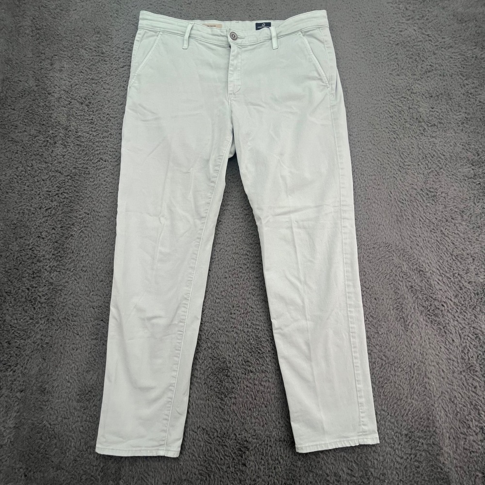 AG Adriano Goldschmied The Tristan Tailored Trouser - Men's Size 34 - Green
